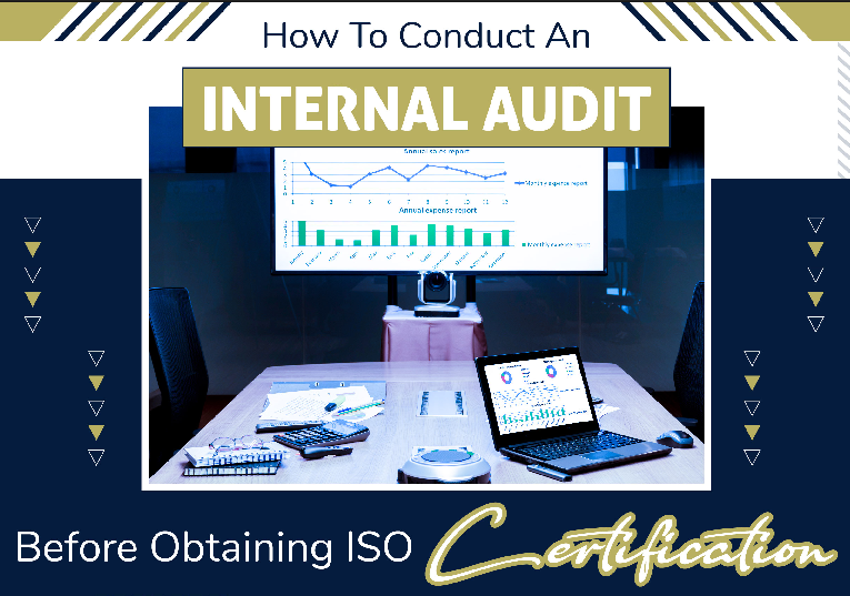 How To Conduct An Internal Audit Before Obtaining ISO Certification - Infograph