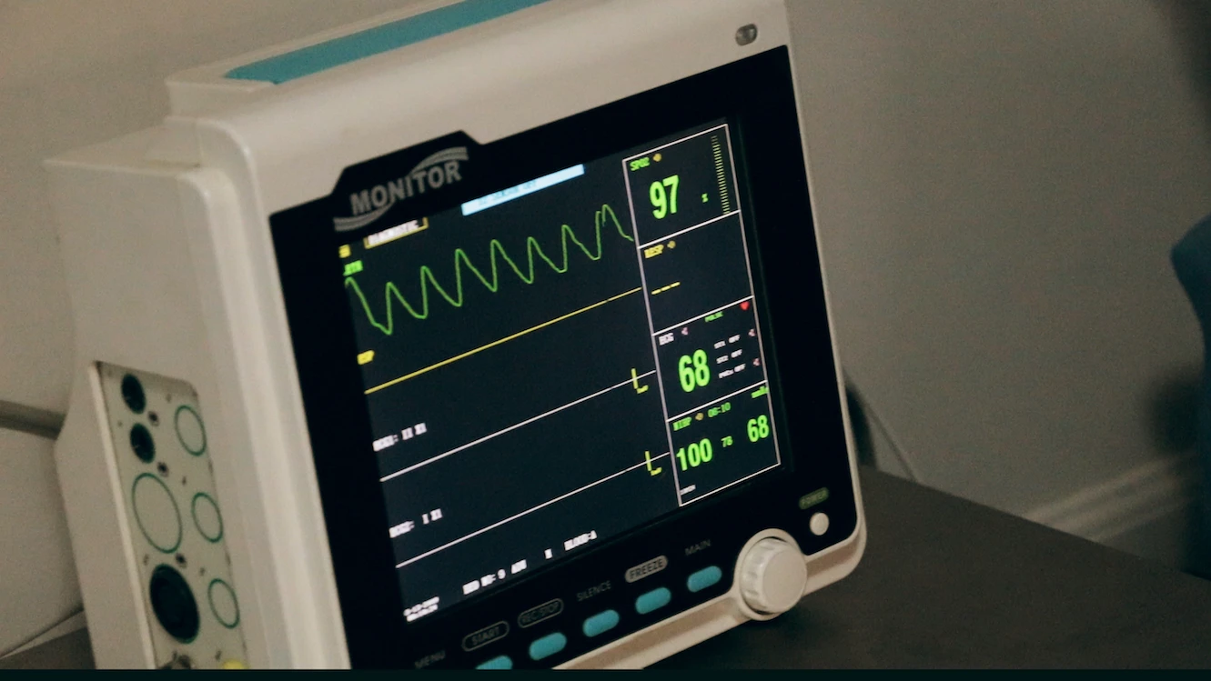 An ECG monitor found in all hospitals